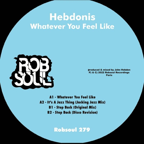 Hebdonis - Whatever You Feel Like [RB279]